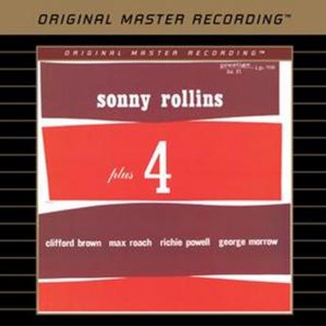 Sonny Rollins (geb. 1930): Plus 4, Super Audio CD