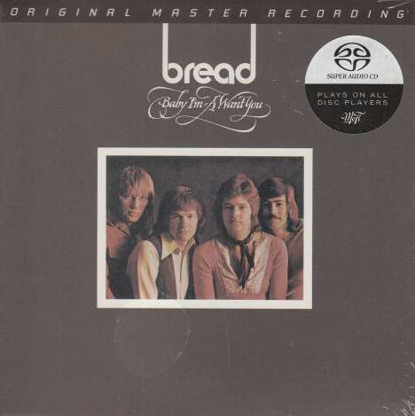 Bread: Baby I'm-A Want You (Hybrid-SACD) (Limited Numbered Edition), Super Audio CD