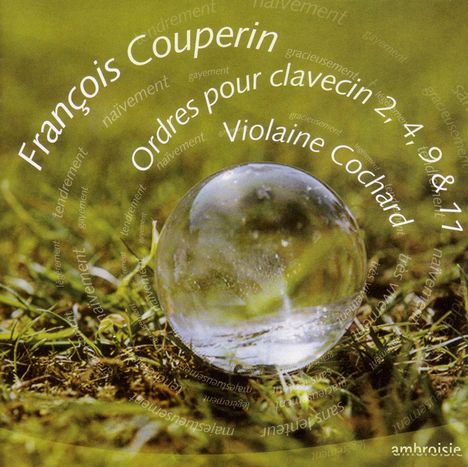 Francois Couperin (1668-1733): Ordres Pour Clavecin Nr.2,4,9,11, 2 CDs