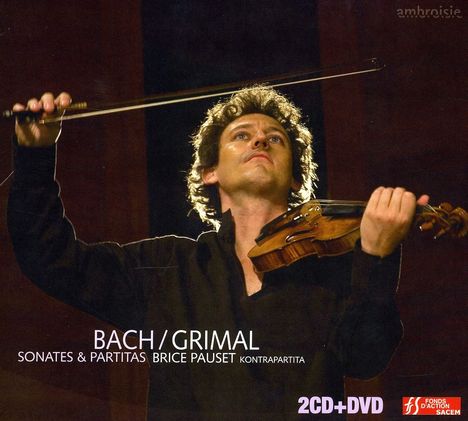 Johann Sebastian Bach (1685-1750): Sonaten &amp; Partiten für Violine BWV 1001-1006, 2 CDs und 1 DVD