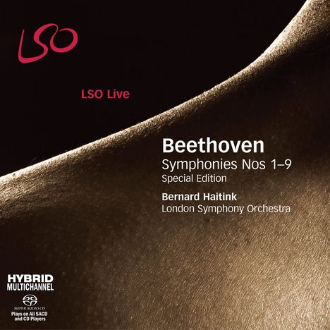 Ludwig van Beethoven (1770-1827): Symphonien Nr.1-9, 6 Super Audio CDs