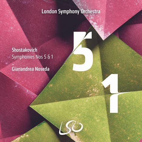 Dmitri Schostakowitsch (1906-1975): Symphonien Nr.1 &amp; 5, 2 Super Audio CDs