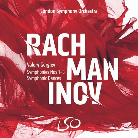 Sergej Rachmaninoff (1873-1943): Symphonien Nr.1-3, 3 Super Audio CDs und 1 Blu-ray Audio