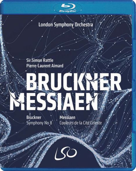 Anton Bruckner (1824-1896): Symphonie Nr.8, 1 Blu-ray Disc und 1 DVD
