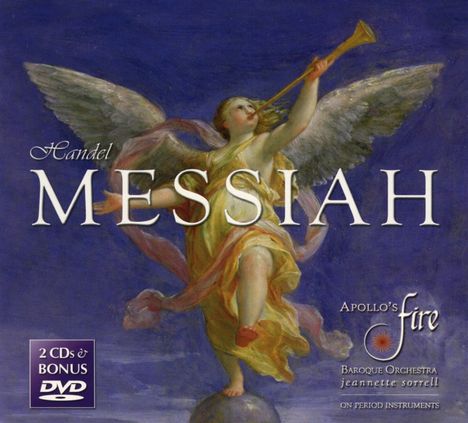 Georg Friedrich Händel (1685-1759): Der Messias, 2 CDs und 1 DVD