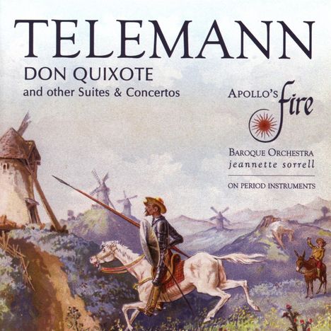 Georg Philipp Telemann (1681-1767): Bourlesque de Quixotte-Ouvertüre TWV 55:B8, CD