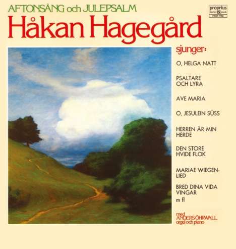 Hakan Hagegard singt Lieder (180g), LP