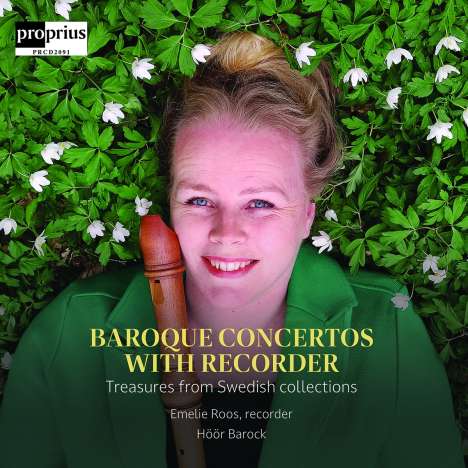 Emelie Roos - Baroque Concertos with Recorder, CD