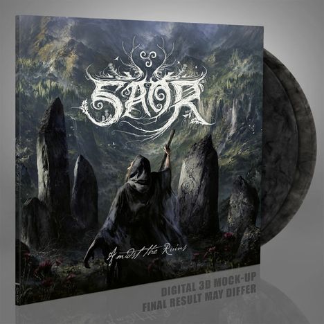 Saor: Amidst The Ruins (Crystal Clear/ Black Marbled), 2 LPs