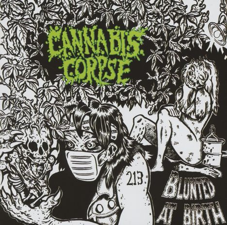 Cannabis Corpse: Blunted At Birth (Re-Release), CD