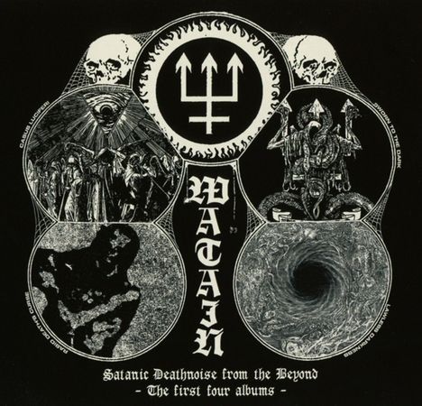 Watain: Satanic Deathnoise From The Beyond: The First Four Albums, 4 CDs