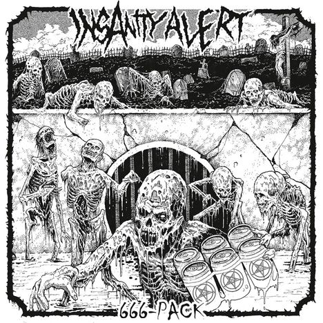 Insanity Alert: 666-Pack (Limited Edition) (White Vinyl), LP