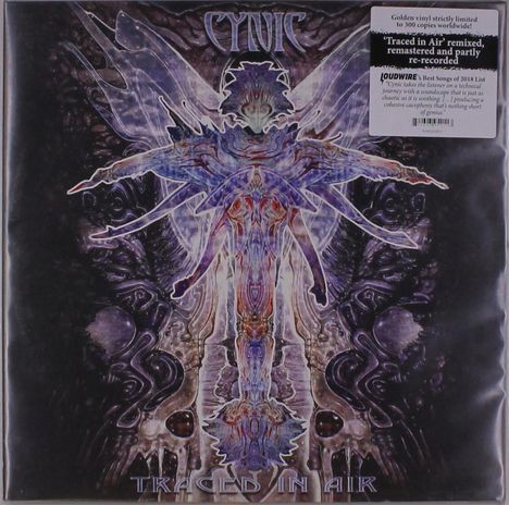 Cynic: Traced In Air (remixed &amp; remastered) (Limited Edition) (Gold Vinyl), LP