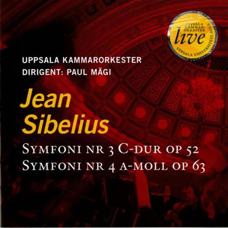 Jean Sibelius (1865-1957): Symphonien Nr.3 &amp; 4, CD