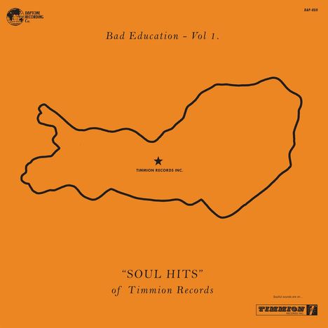 Bad Education Vol.1: Soul Hits Of Timmion Records, LP