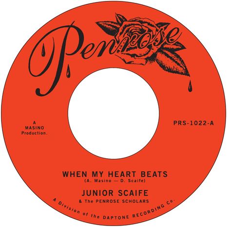 Junior Scaife: When My Heart Beats b/w Moment To Moment, Single 7"