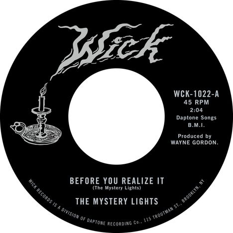 The Mystery Lights: Before You Realise It / Cerebral Crack, Single 7"