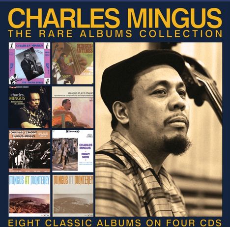 Charles Mingus (1922-1979): Rare Albums Collection, 4 CDs