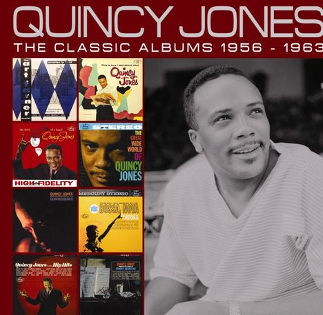 Quincy Jones (geb. 1933): The Classic Albums 1956 - 1963, 4 CDs