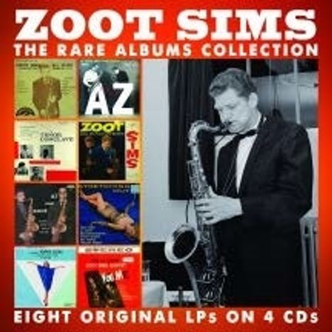 Zoot Sims (1925-1985): The Rare Albums Collection, 4 CDs