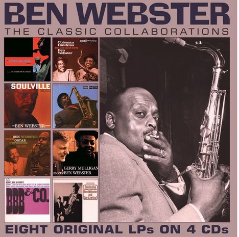 Ben Webster (1909-1973): The Classic Collaborations, 4 CDs