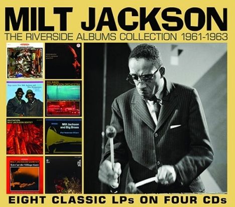 Milt Jackson (1923-1999): The Riverside Albums Collection 1961 - 1963, 4 CDs