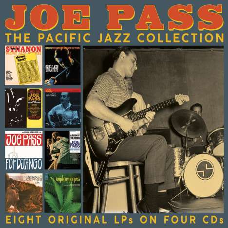 Joe Pass (1929-1994): The Pacific Jazz Collection, 4 CDs