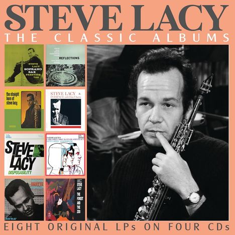 Steve Lacy (1934-2004): 8 Classic Albums on 4 CDs, 4 CDs