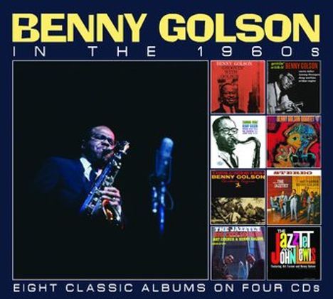 Benny Golson (1929-2024): In The 1960s (8 LPs on 4 CDs), CD