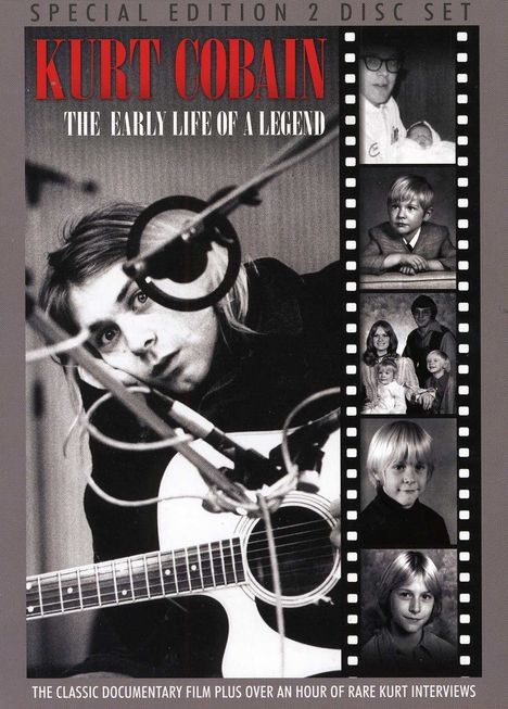 Kurt Cobain: The Early Life Of A Legend (Special-Edition), 1 DVD und 1 CD