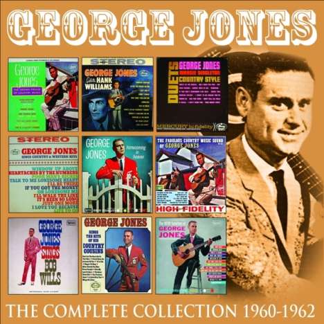 George Jones (1931-2013): The Complete Collection: 1960 - 1962, 4 CDs