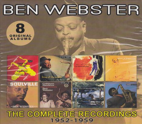 Ben Webster (1909-1973): The Complete Recordings: 1952 - 1959, 4 CDs