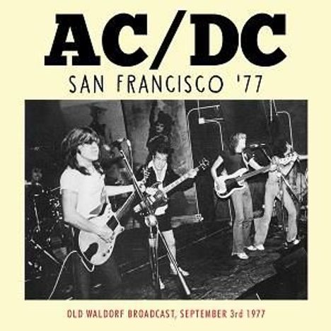 AC/DC: San Francisco '77, CD