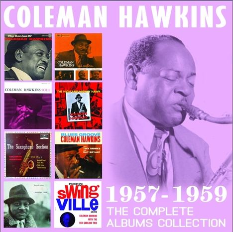 Coleman Hawkins (1904-1969): The Complete Albums Collection: 1957 - 1959, 4 CDs