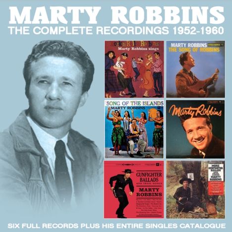 Marty Robbins: The Complete Recordings: 1952 - 1960, 4 CDs