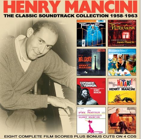 Henry Mancini (1924-1994): Filmmusik: The Classic Soundtrack Collection 1958 - 1963, 4 CDs