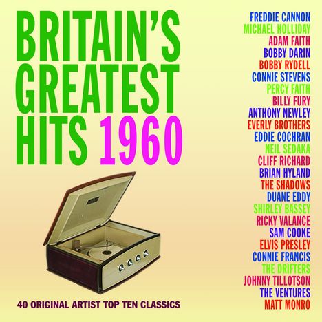 Britain's Greatest Hits 1960, 2 CDs