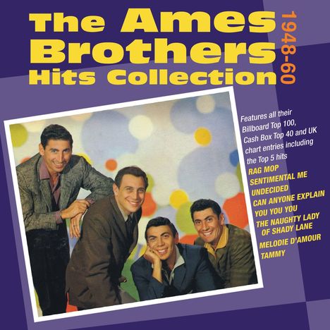 Ames Brothers: The Ames Brothers Hits Collection 1948-60, 2 CDs