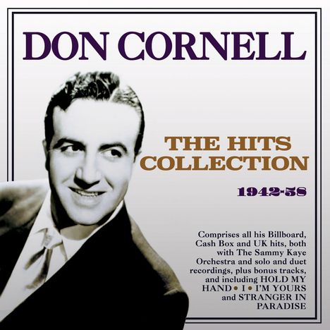 Don Cornell: The Hits Collection, 2 CDs