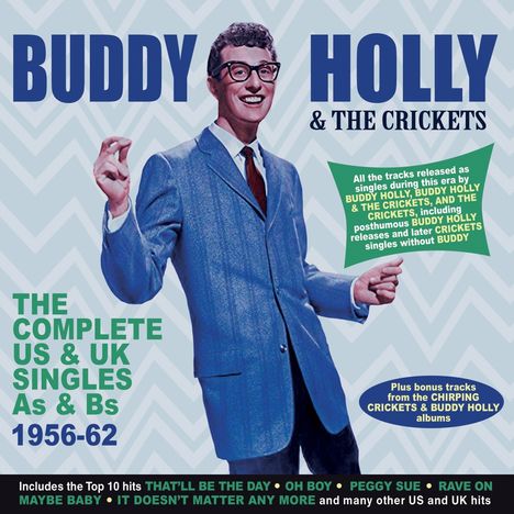Buddy Holly: The Complete US &amp; UK Singles As &amp; Bs 1956 - 1962, 2 CDs