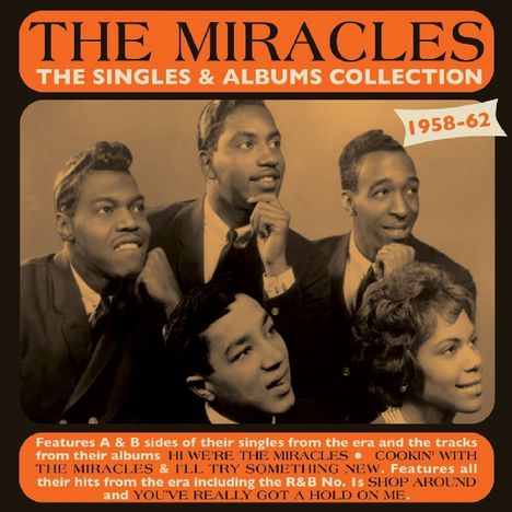 The Miracles: The Singles &amp; Albums Collection 1958 - 1962, 2 CDs