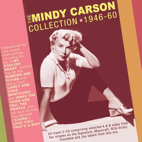 Mindy Carson: The Collection 1946 - 1960, 2 CDs