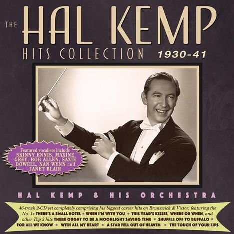 Hal Kemp (1904-1940): Hits Collection 1930 - 1941, 2 CDs