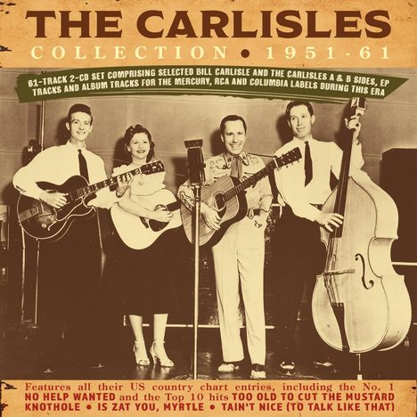The Carlisles: Collection 1951 - 1961, 2 CDs