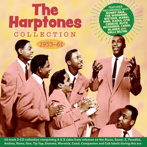 Harptones: Collection 1953 - 1961, 2 CDs