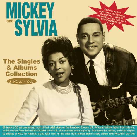 Mickey &amp; Sylvia: Singles &amp; Albums Collection 1952 - 1962, 2 CDs