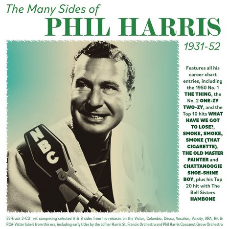 Phil Harris: The Many Sides Of Phil Harris 1931 - 1952, 2 CDs