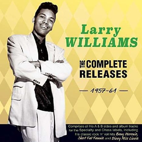 Larry Williams (1935-1980): The Complete Releases 1957 - 1961, CD
