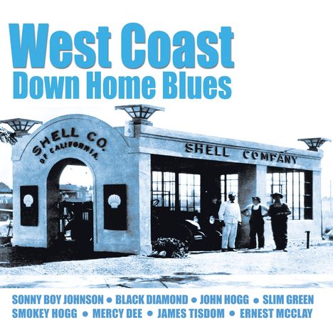 West Coast Down Home Blues, CD