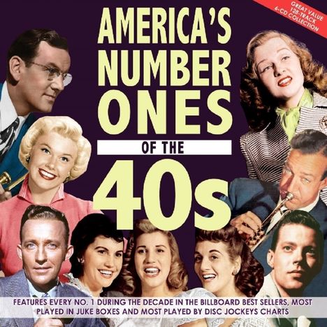 America's No.1s Of The 40s, 6 CDs